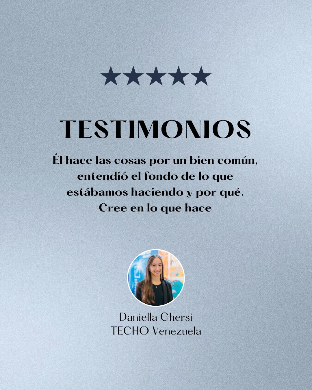 Testimonio